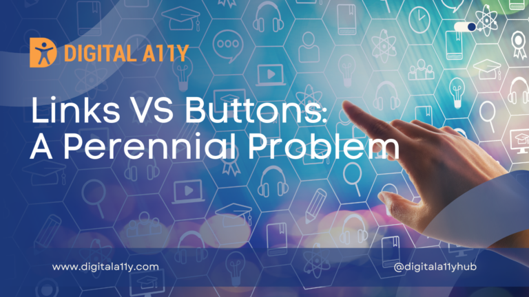 Links VS Buttons: A Perennial Problem
