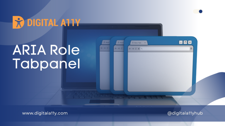 ARIA Role Tabpanel