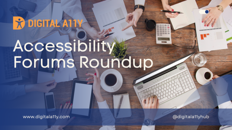 Accessibility Forms Roundup