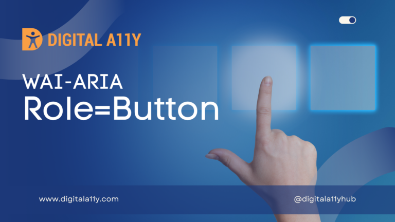 WAI-ARIA:Role=Button