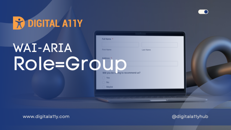 WAI-ARIA: Role=Group