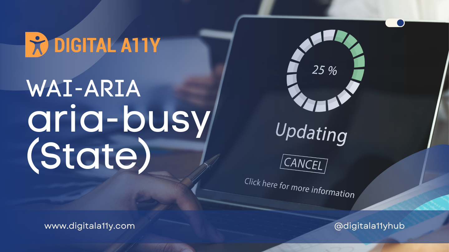WAI-ARIA: aria-busy (State)