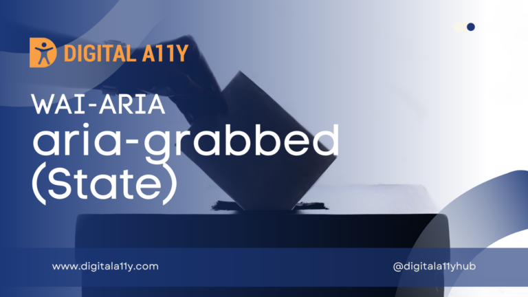 WAI-ARIA: aria-grabbed (State)