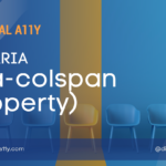 WAI-ARIA: aria-colspan (Property)