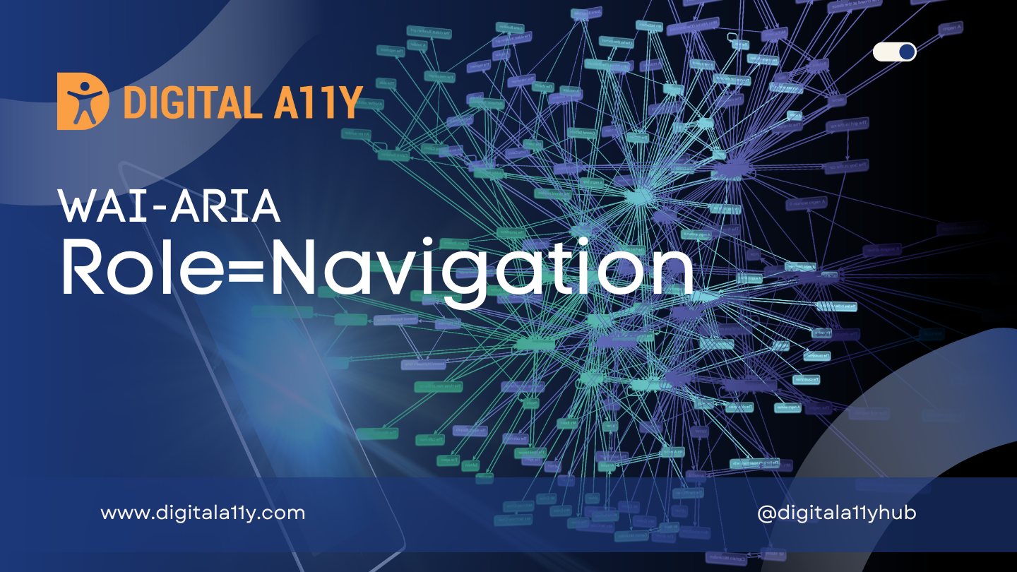WAI ARIA Role=Navigation