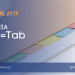 WAI-ARIA: Role=Tab