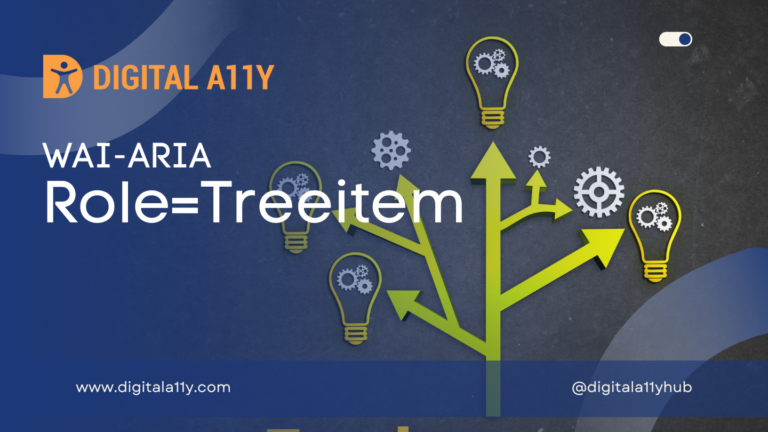 WAI-ARIA: Role=Treeitem