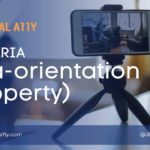 WAI-ARIA: aria-orientation (Property)