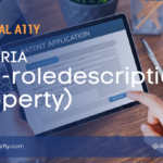 WAI-ARIA: aria-roledescription (Property)
