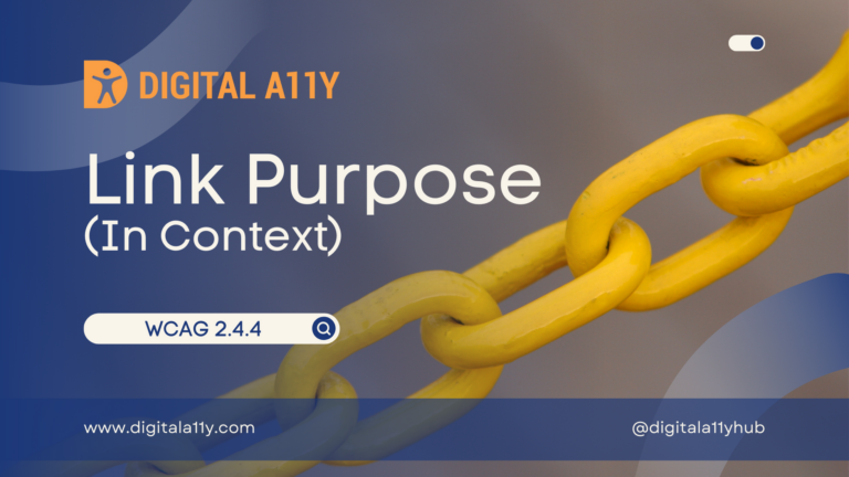 2.4.4 Link Purpose
