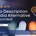 1.2.3 Audio Description & Media Alternative