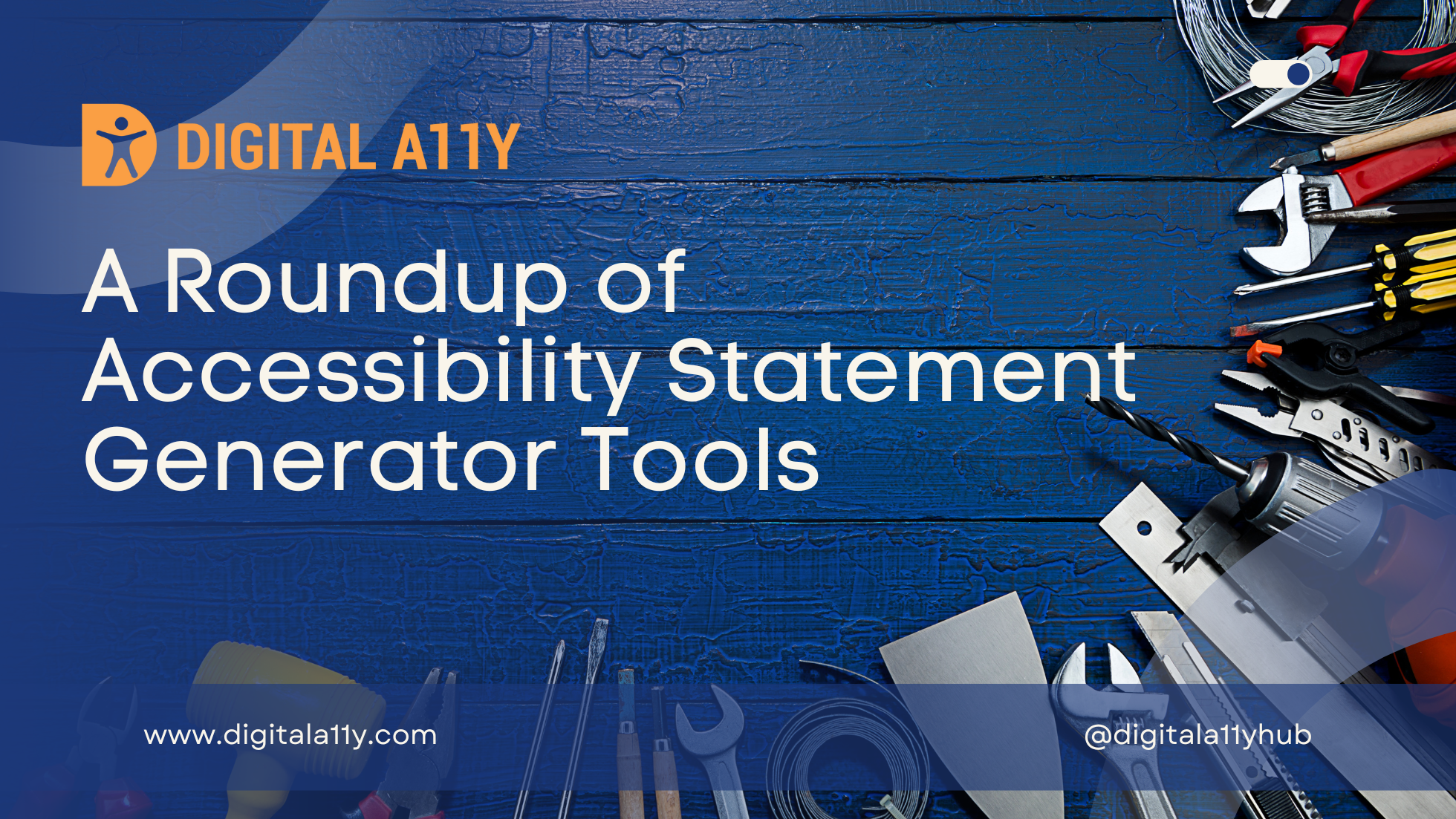 A Round of Accessibility Statement Generator Tool