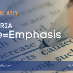 WAI-ARIA Role=Emphasis