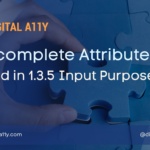 What are the Autocomplete Attributes Defined in 1.3.5 Input Purpose