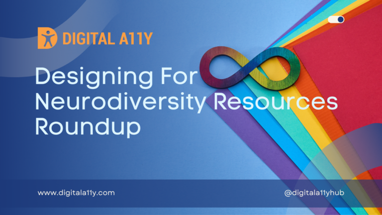 Designing For Neurodiversity Resources Roundup