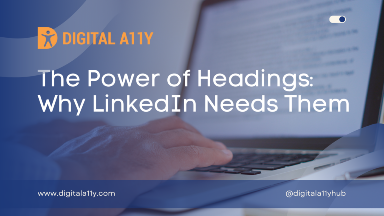 The Power of Headings: Why LinkedIn Needs Them