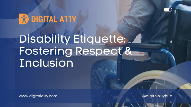 Disability Etiquette: Fostering Respect and Inclusion